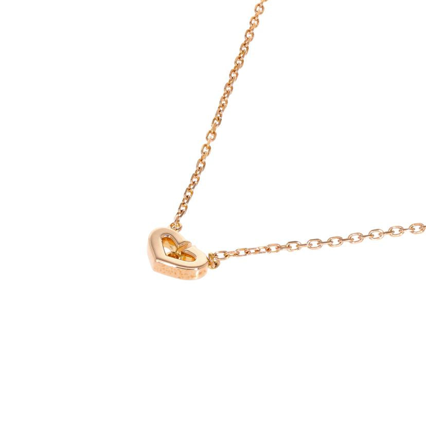 Cartier カルティエ/Cartier K18Cハートダイヤネックレス//Bランク/19