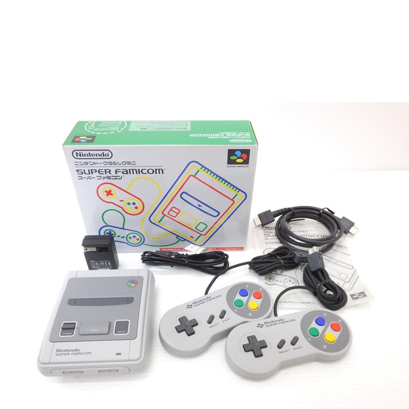 nintendo 任天堂/ニンテンドークラシックミニSFC本体/CLV-S-SHVF//SJE107900951/ABランク/88