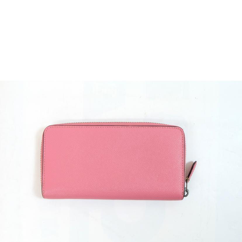 COACH コーチ/ラグジュアリーグロスゲレインレザージップ/F54007//818**/Bランク/71