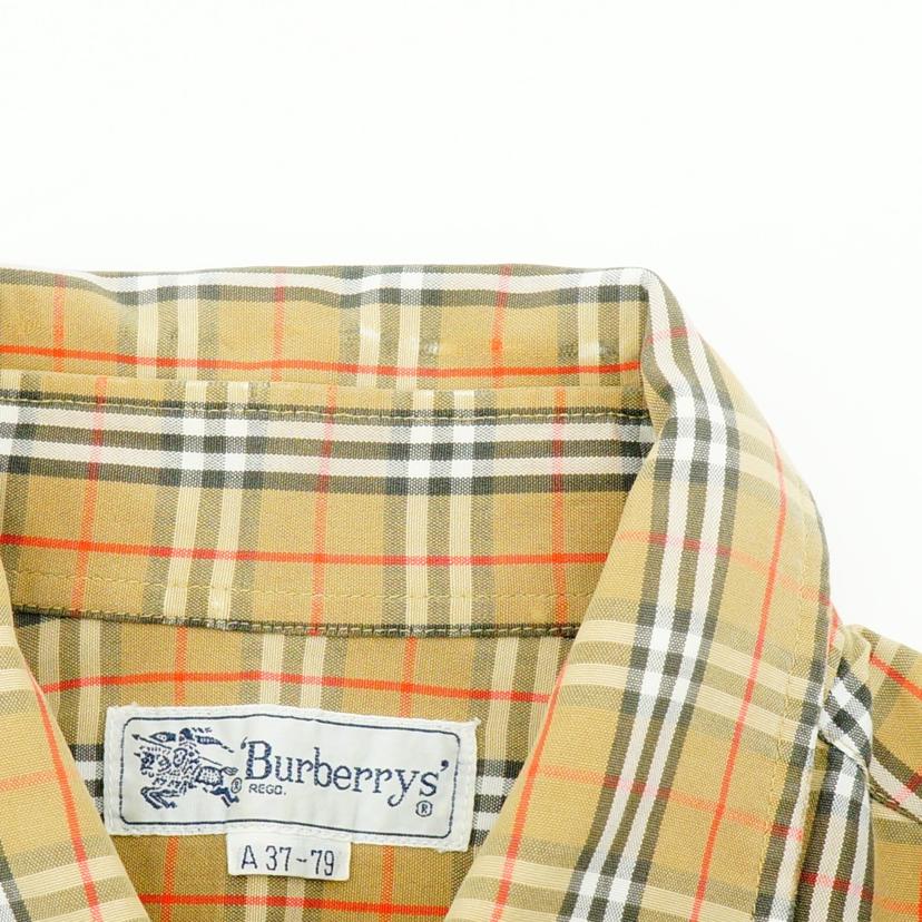 BURBERRY'S バーバリーズ/BURBERRY'S ノバチェック シャツ BR//Bランク/78