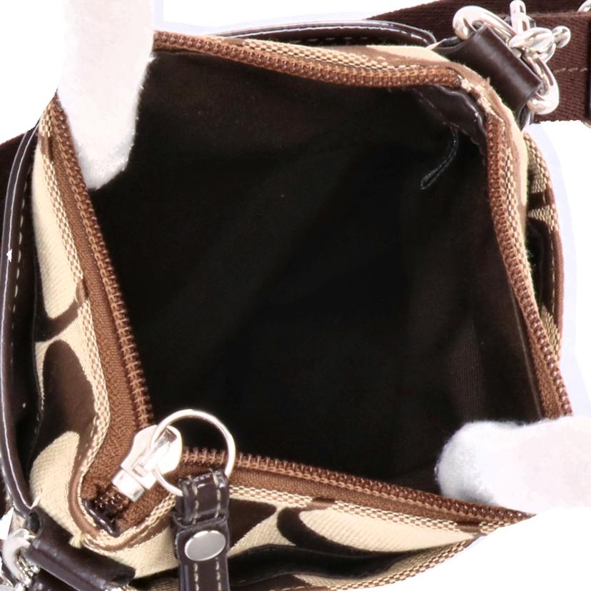 COACH コーチ/シグネチャーミニショルダー//Aランク/94