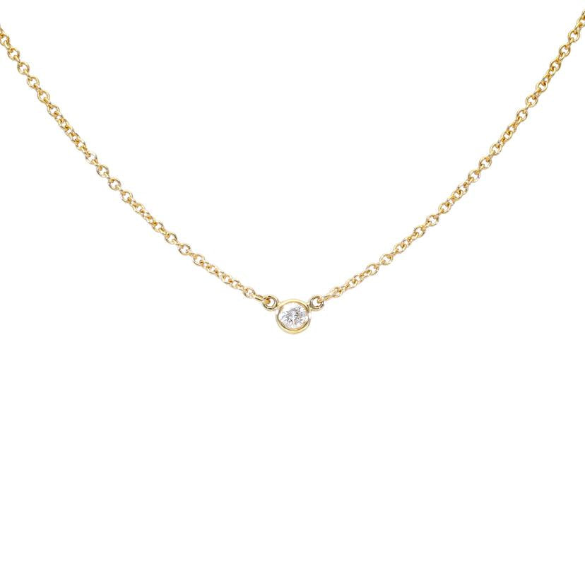 TIFFANY 750バイザヤードダイヤネックレス//Aランク/05