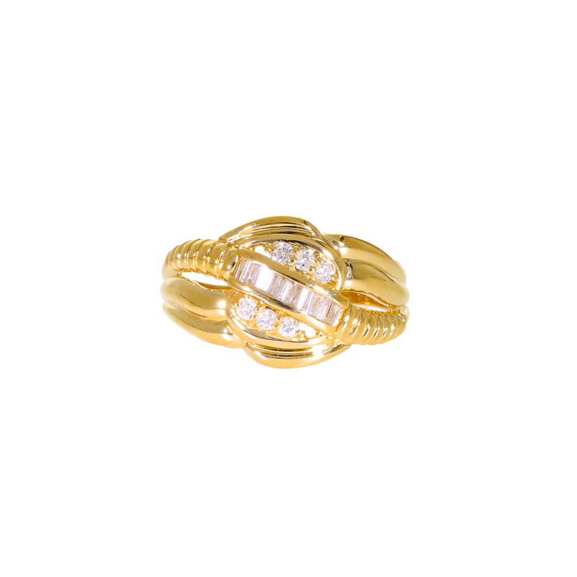 K18ダイヤリング0.26ct//Aランク/69