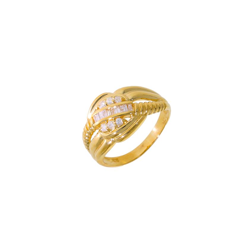 K18ダイヤリング0.26ct//Aランク/69