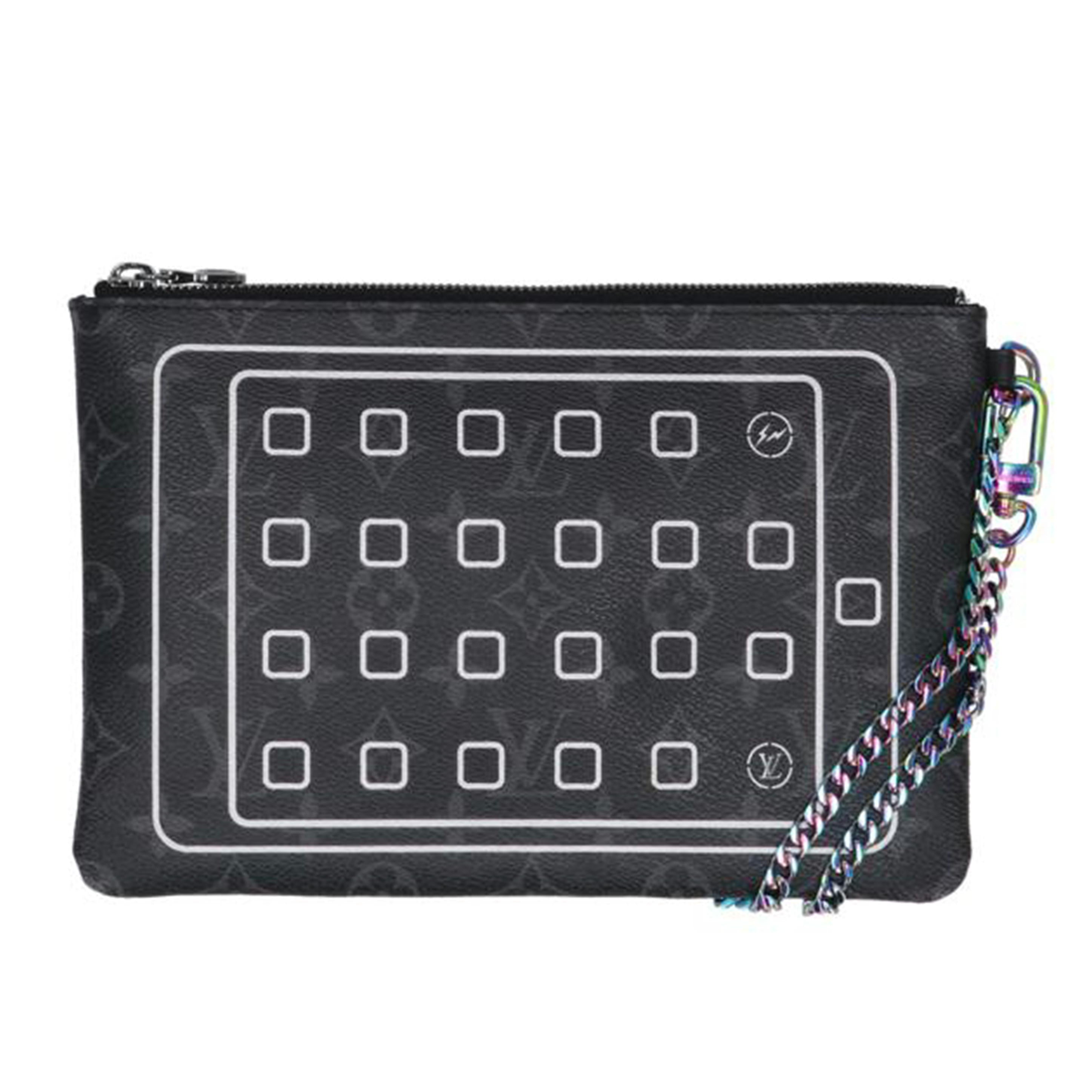 LOUIS VUITTON LOUIS VUITTON/藤原ヒロシコラボiPadポーチ/モノグラムエクリプス/M64449//UB1***/Aランク/78