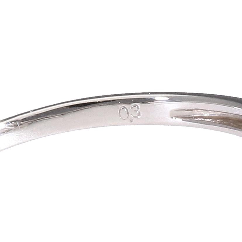 Pt900ダイヤリング0.30ct//Aランク/65