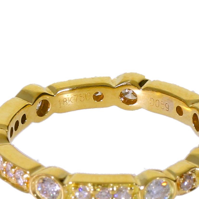 K18ダイヤリング0.59ct//Aランク/88