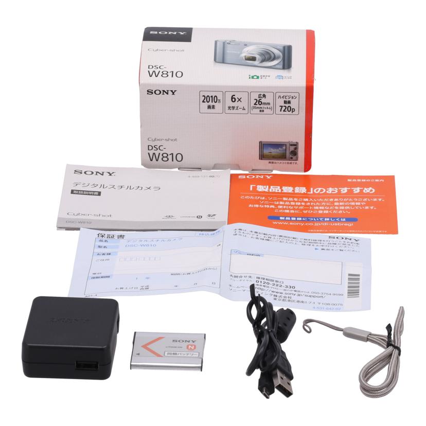 SONY ソニー /デジタルカメラ/Cyber-shot /DSC-W810//S016496783T/Aランク/78