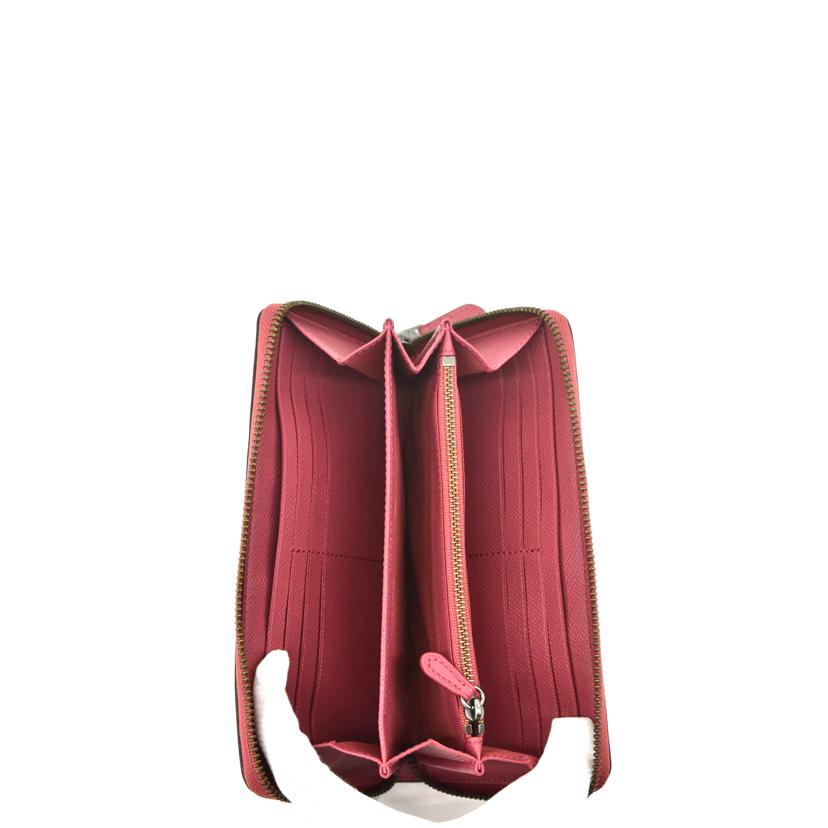 COACH コーチ/アコーディオンジップウォレット長財布/ピンク/58857//K16**/Aランク/75