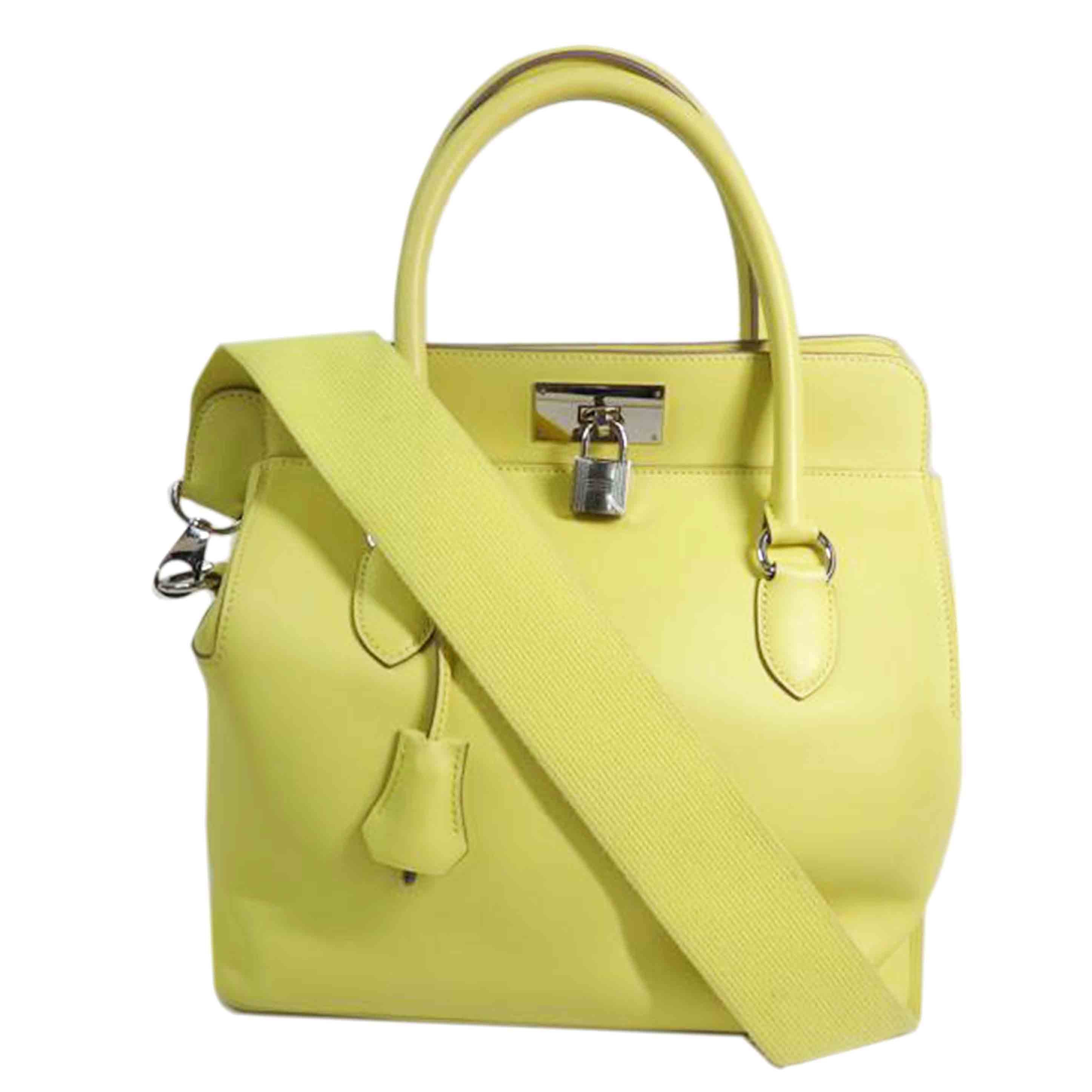 HERMES エルメス/ツールボックス26/スイフト/ジョーヌプッサン//□Q ***/ABランク/84