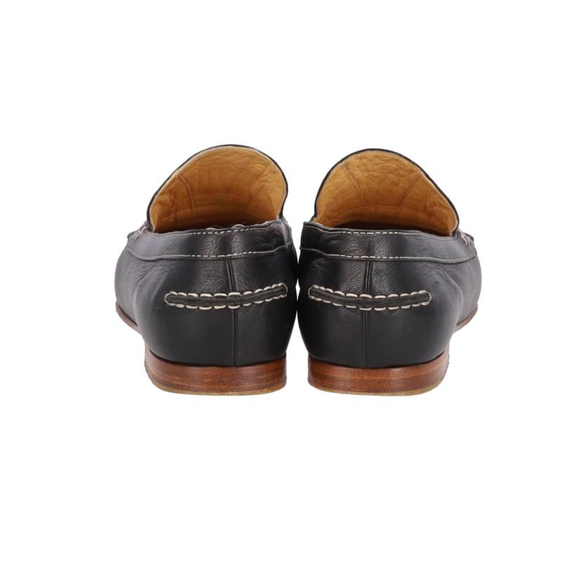 HERMES エルメス/Hステッチレザーローファー//サイズ:38/ABランク/91