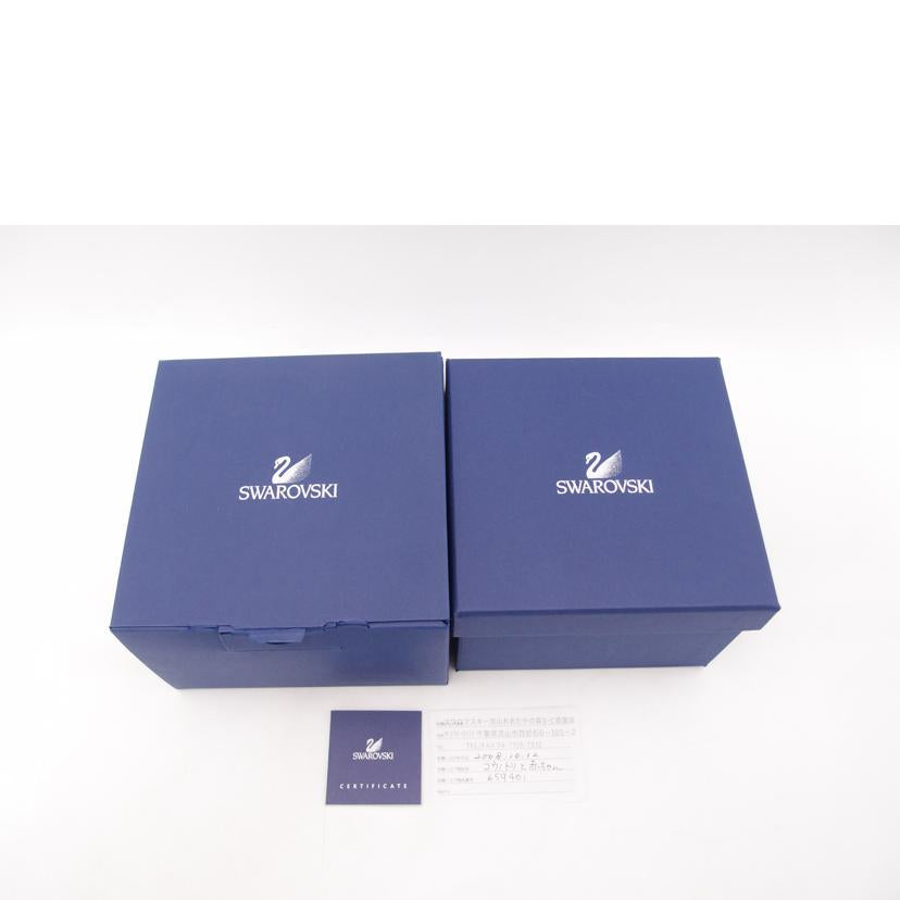 SWAROVSKI スワロフスキー/スワロフスキー 置物 コウノトリと赤ちゃん/659401//SAランク/69