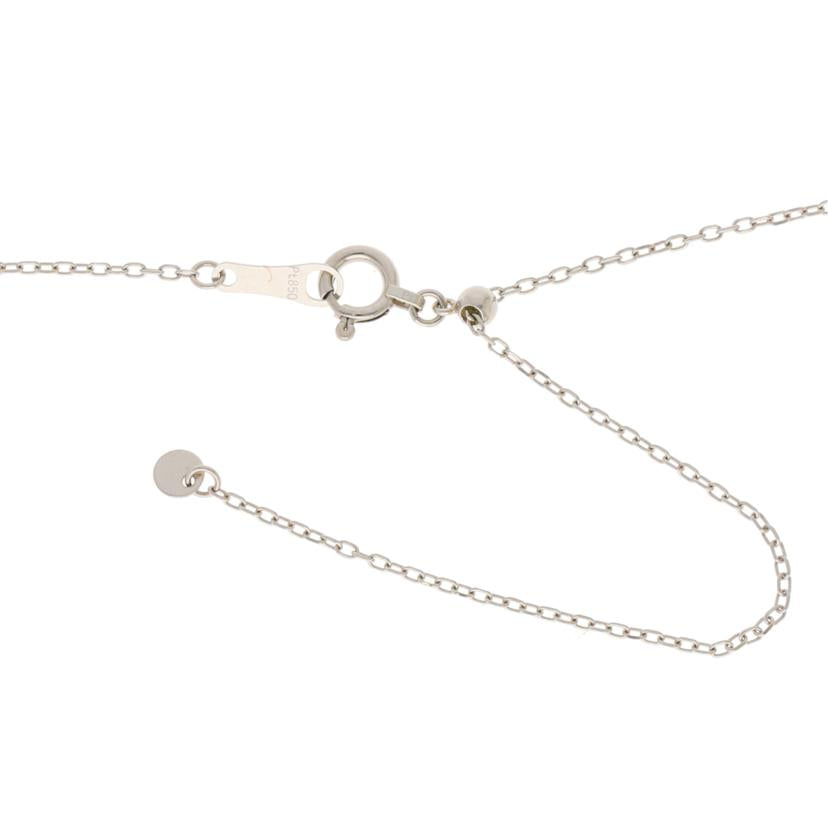 /◎Pt950/850イエローダイヤネックレス0.160/0.15ct//Aランク/59