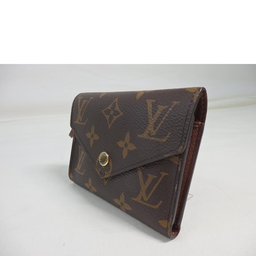 LV ルイヴィトン/ポルトフォイユ・ヴィクトリーヌ/モノグラム/M62472//RFI****/Aランク/84