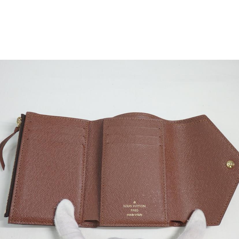 LV ルイヴィトン/ポルトフォイユ・ヴィクトリーヌ/モノグラム/M62472//RFI****/Aランク/84