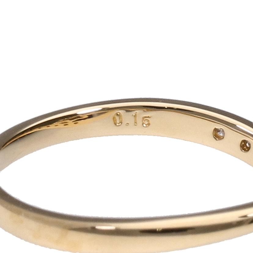 K18ダイヤリング0.15ct//Aランク/65