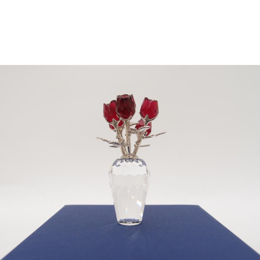SWAROVSKI スワロフスキー/スワロフスキー 置物 赤いバラ/627098//SAランク/69