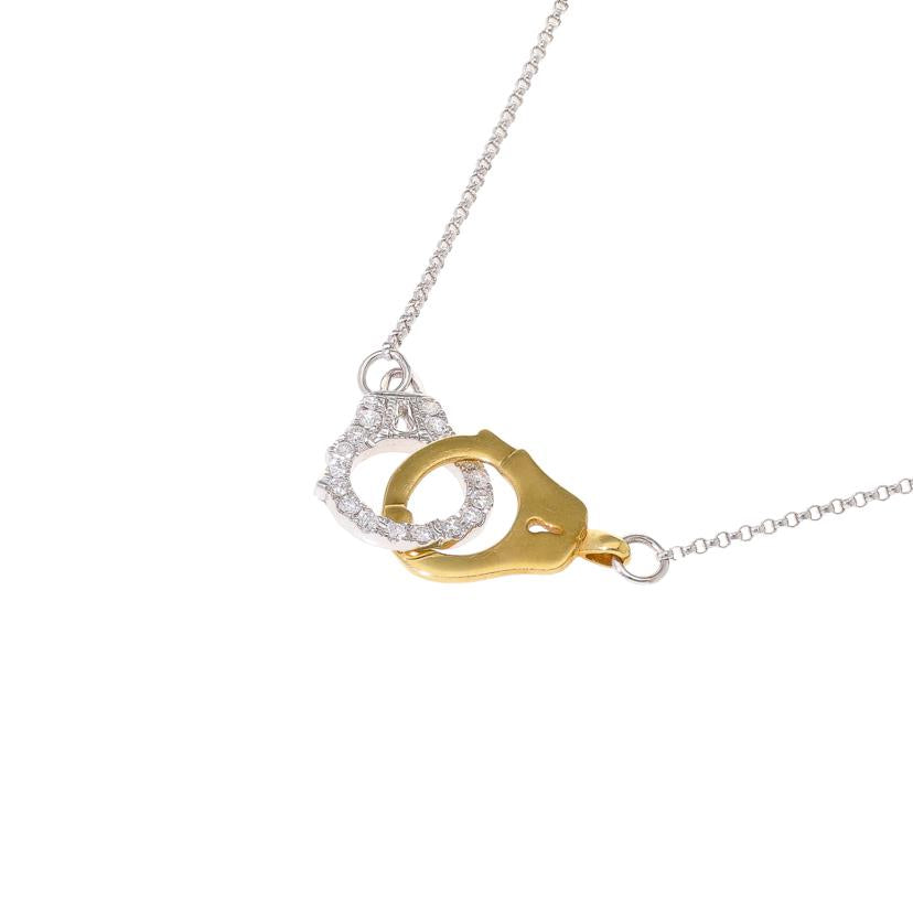 / K18ダイヤネックレス0.20ct//ABランク/19