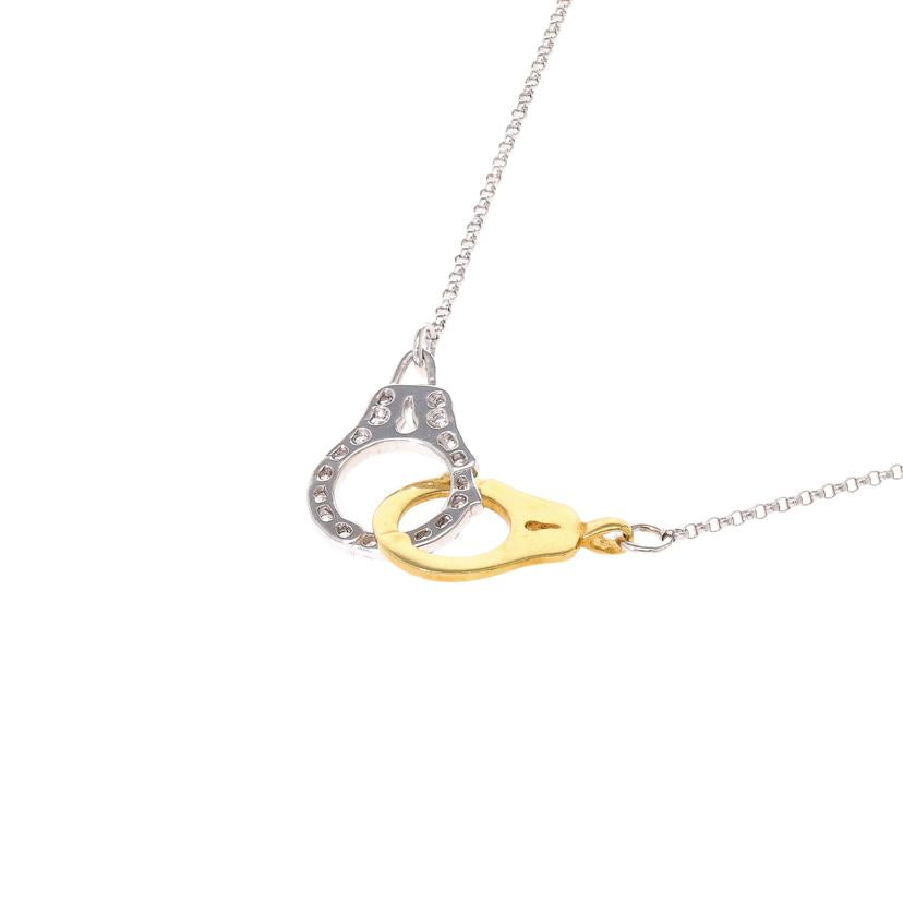 / K18ダイヤネックレス0.20ct//ABランク/19