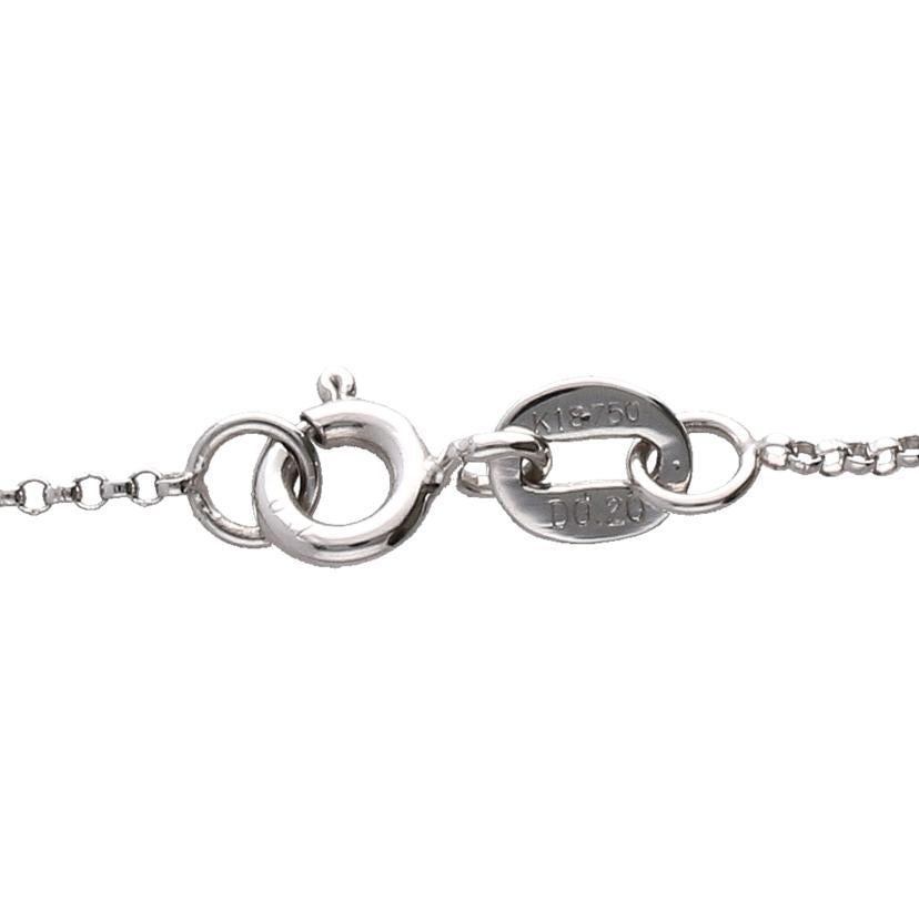 / K18ダイヤネックレス0.20ct//ABランク/19