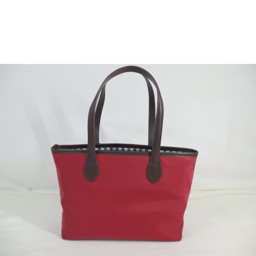 Aquascutum アクアスキュータム/Aquascutum トートバッグ 赤//Sランク/84