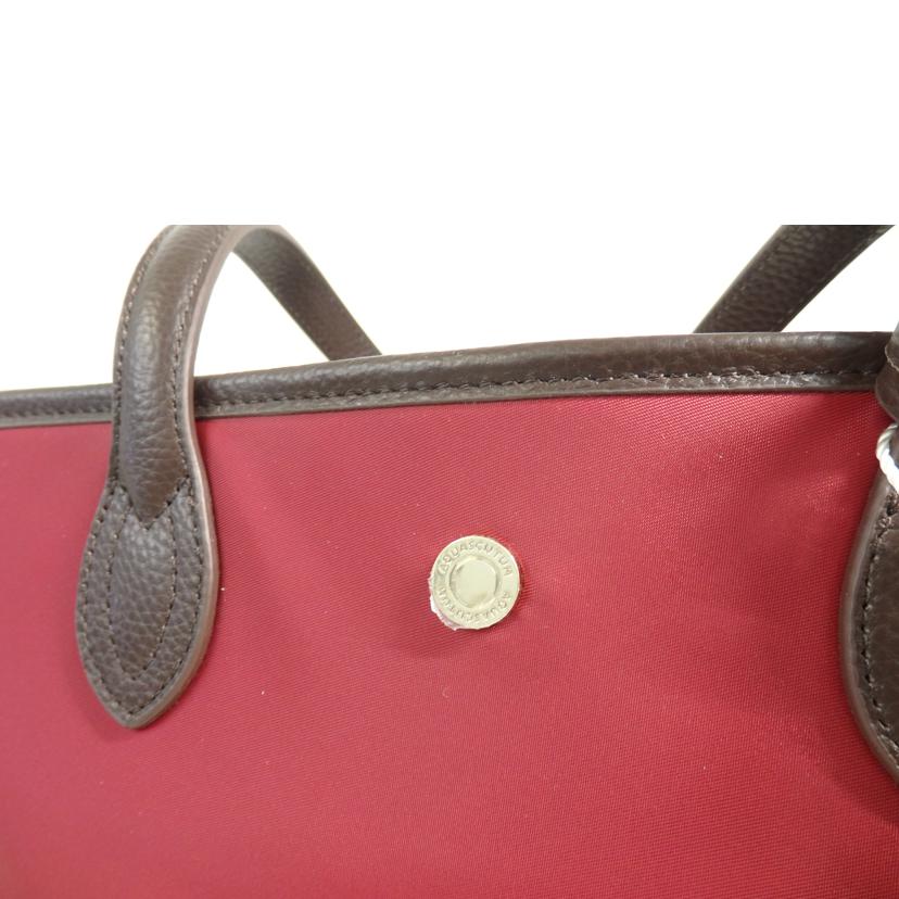 Aquascutum アクアスキュータム/Aquascutum トートバッグ 赤//Sランク/84