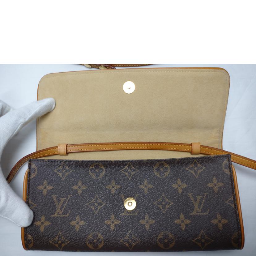 LV ルイヴィトン/ポシェットツインGM モノグラム/M51852//SD0***/Bランク/52