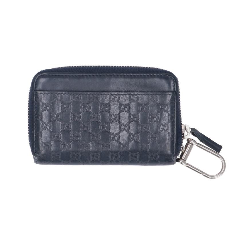 GUCCI グッチ/マイクログッチシマコインケース/ネイビー/256810//041*/Bランク/93