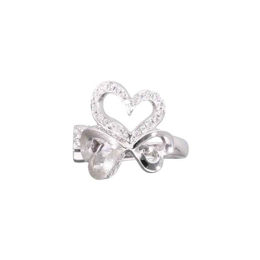 / K18WGダイヤリング0.31ct//ABランク/19