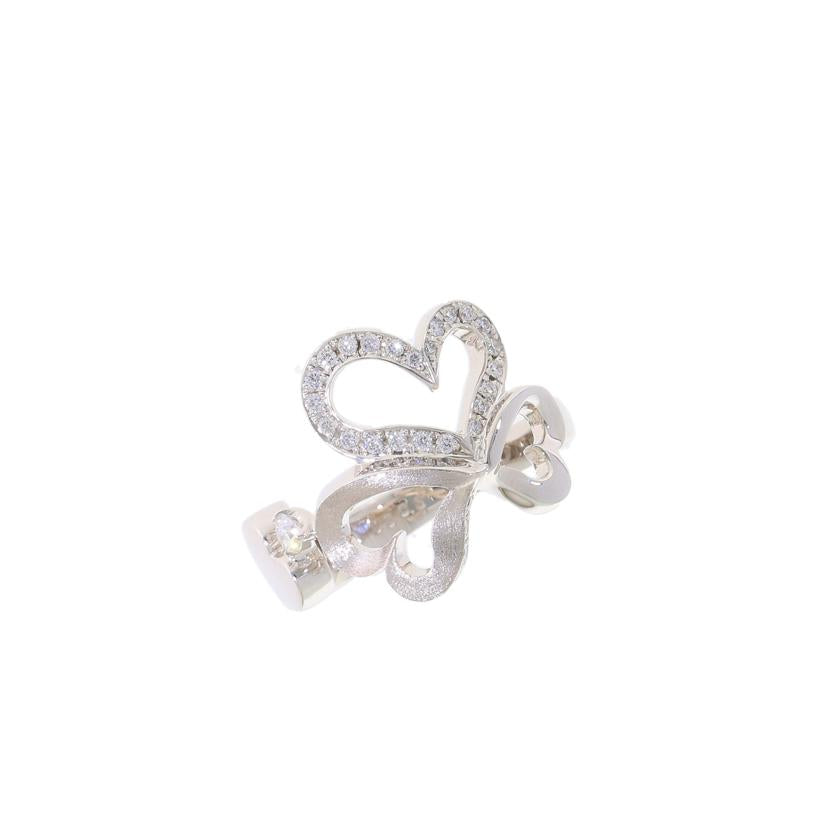 / K18WGダイヤリング0.31ct//ABランク/19