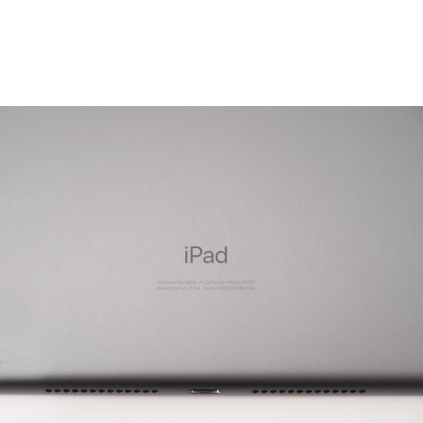 Apple アップル/iPad 10.2インチ 第7世代 Wi-Fi 32GB/MW742J/A//DMQCPS08MF3M/ABランク/69