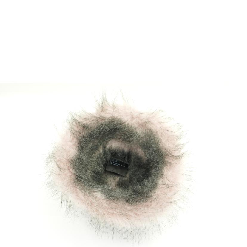 PRADA/25 プラダ/PRADA/ファー付ナイロンバゲットハット/M/1HC137//Sランク/75