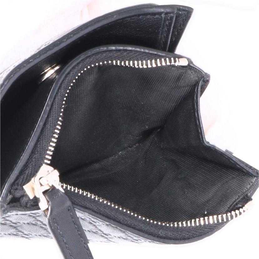 GUCCI グッチ/マイクログッチシマ二つ折り財布/544475//496***/ABランク/94