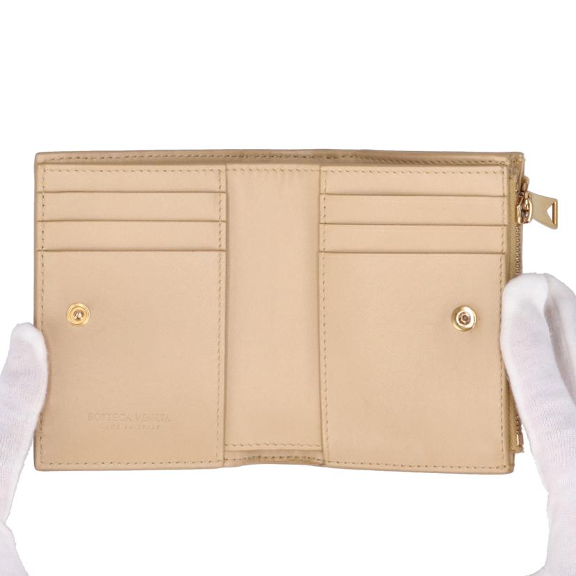 BOTTGA VENETA ボッテガヴェネタ/カセットクロコイントレチャートエナメル2つ折り財布//A00*******/ABランク/75