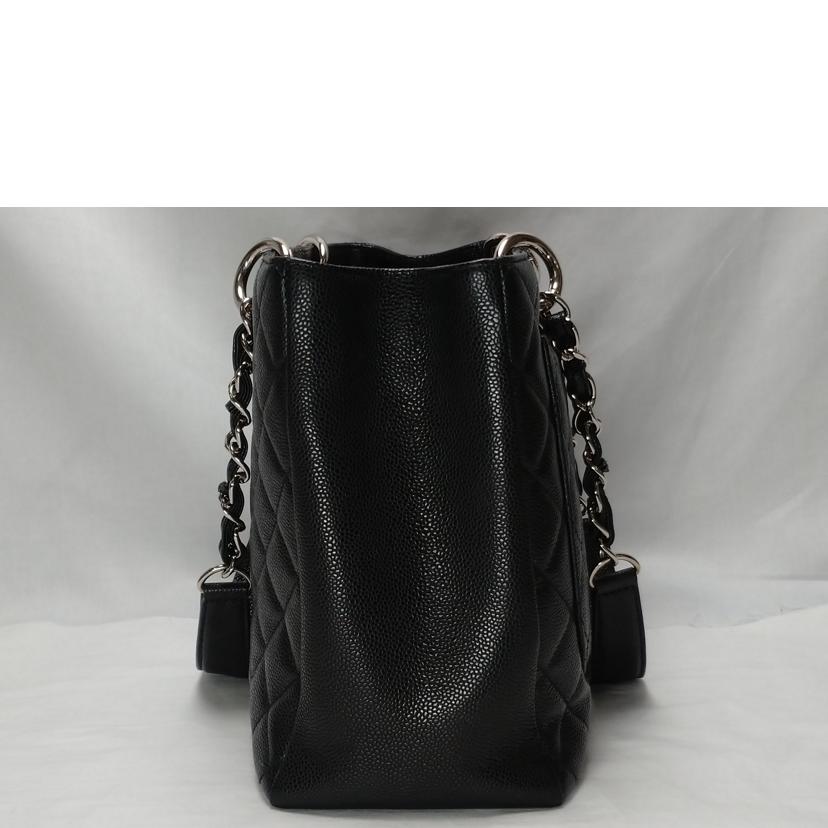 CHANEL シャネル/チェーンマトラッセ トートバッグ キャビアスキン シルバー金具/A50995//181*****/Bランク/52
