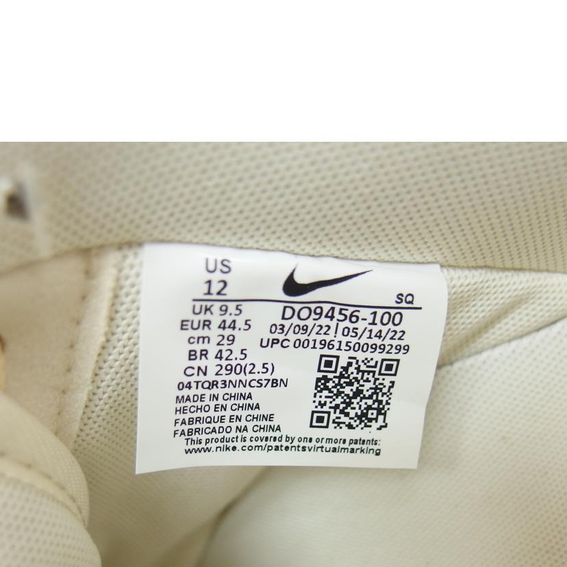 NEKE ナイキ/エアフォース1’07LX/ローカットスニーカー/ココナッツミルク/D09456-100//SAランク/04