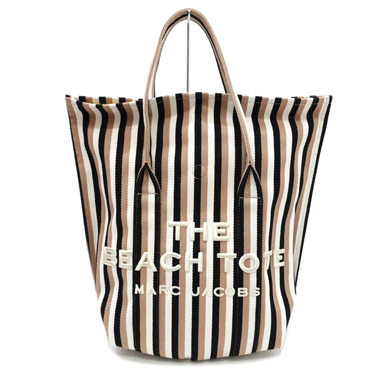 MARC JACOBS マークジェイコブス/ストライプ ウーブン ビーチトートバック/2P4HTT063H03//Aランク/88