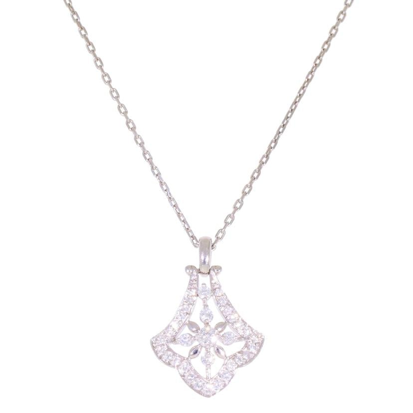 / Pt900/850ダイヤネックレス0.55ct//Aランク/05