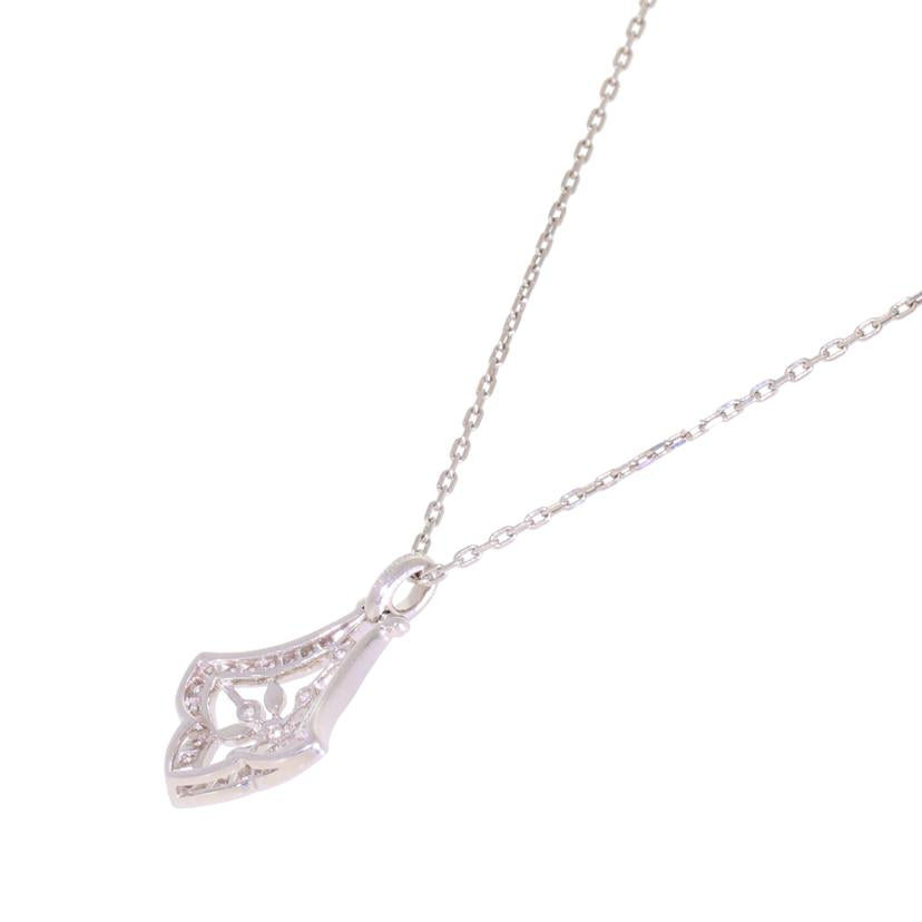 / Pt900/850ダイヤネックレス0.55ct//Aランク/05