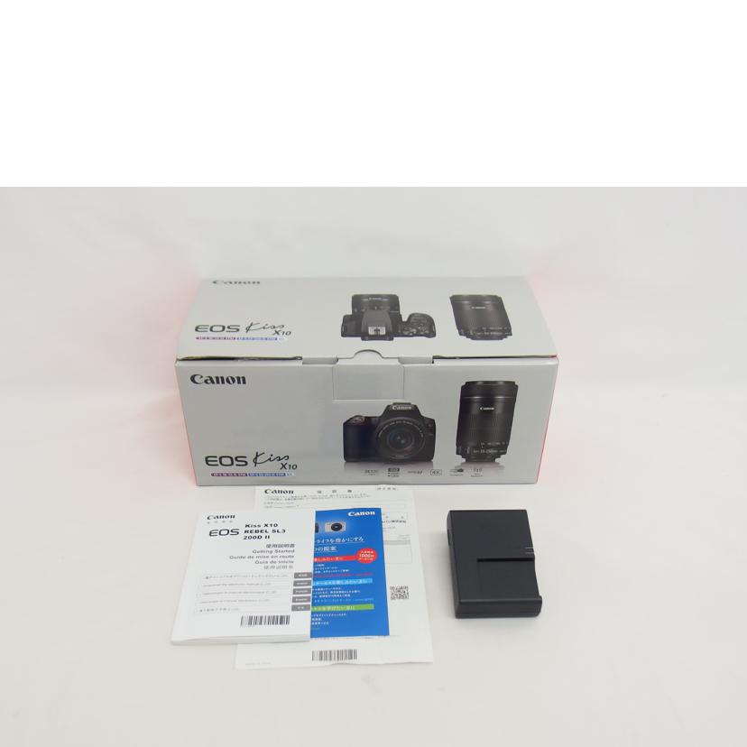 Canon キャノン/EOS KISS X10 Wズームキット/X10//551075012596/Aランク/04