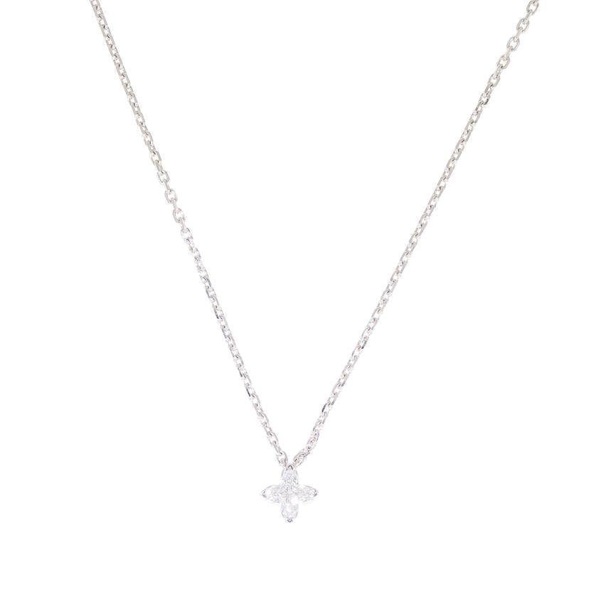 LV ルイ・ヴィトン/◎LV K18モノグラムスターカットダイヤネックレス 定価649,000//Aランク/59