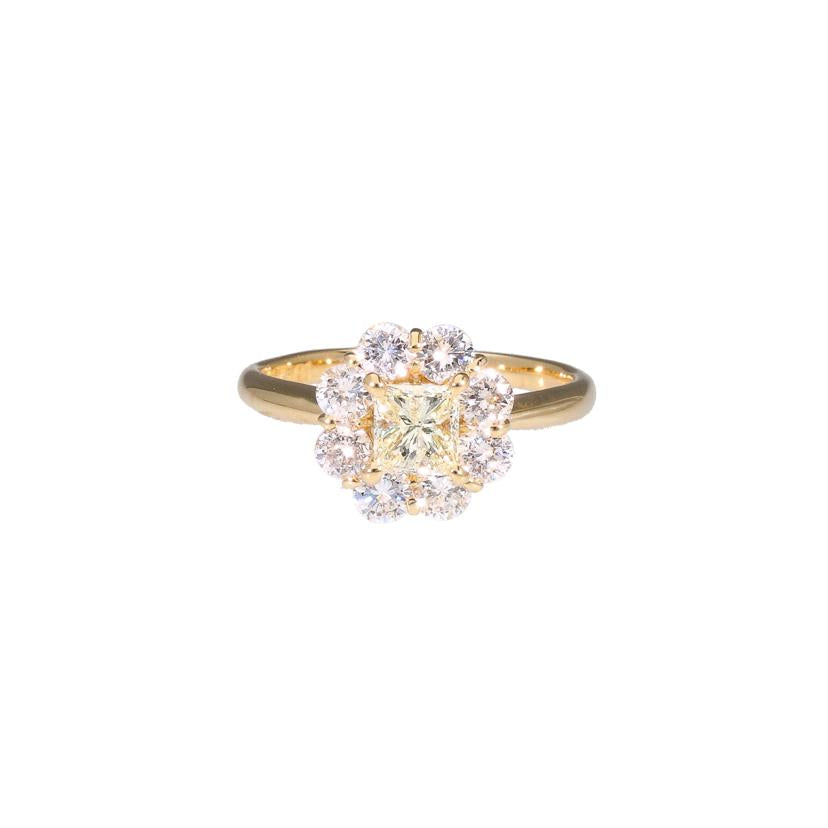 K18ダイヤリング0.591/0.89ct//Aランク/84