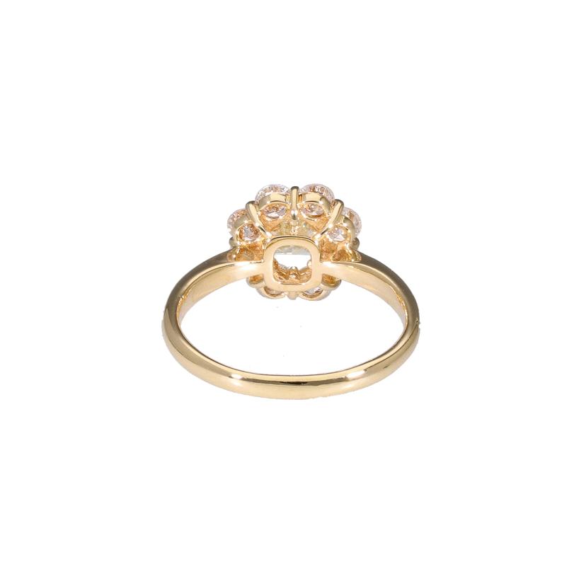 K18ダイヤリング0.591/0.89ct//Aランク/84