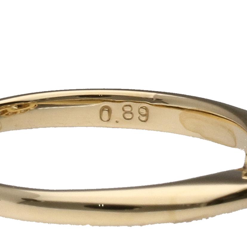 K18ダイヤリング0.591/0.89ct//Aランク/84