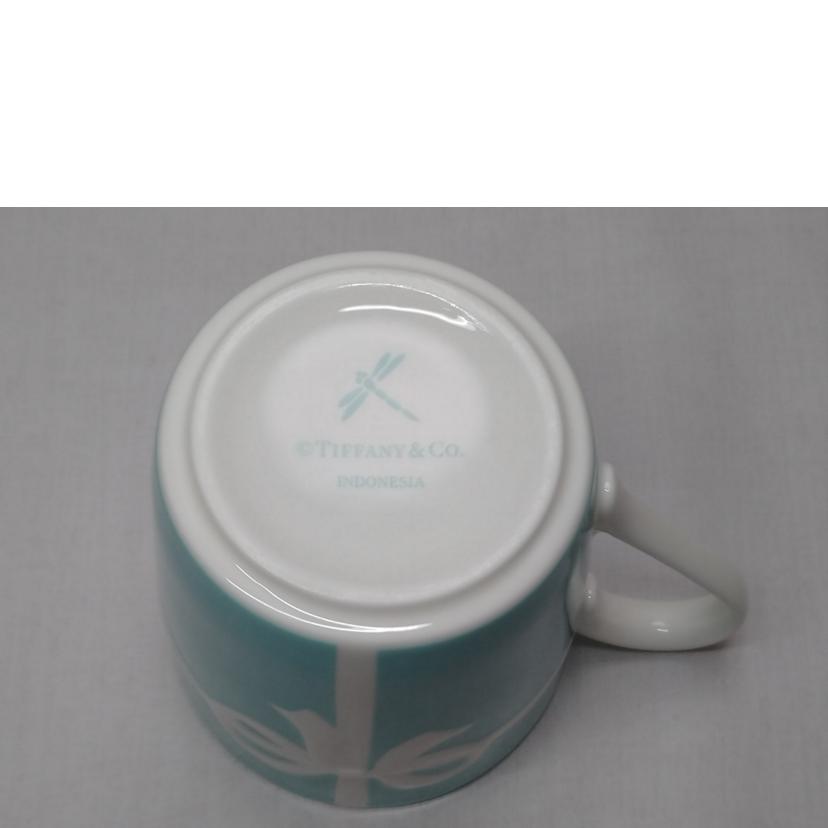 TIFFANY&CO. ティファニー/ブルーボックス リボン マグカップ//Aランク/52