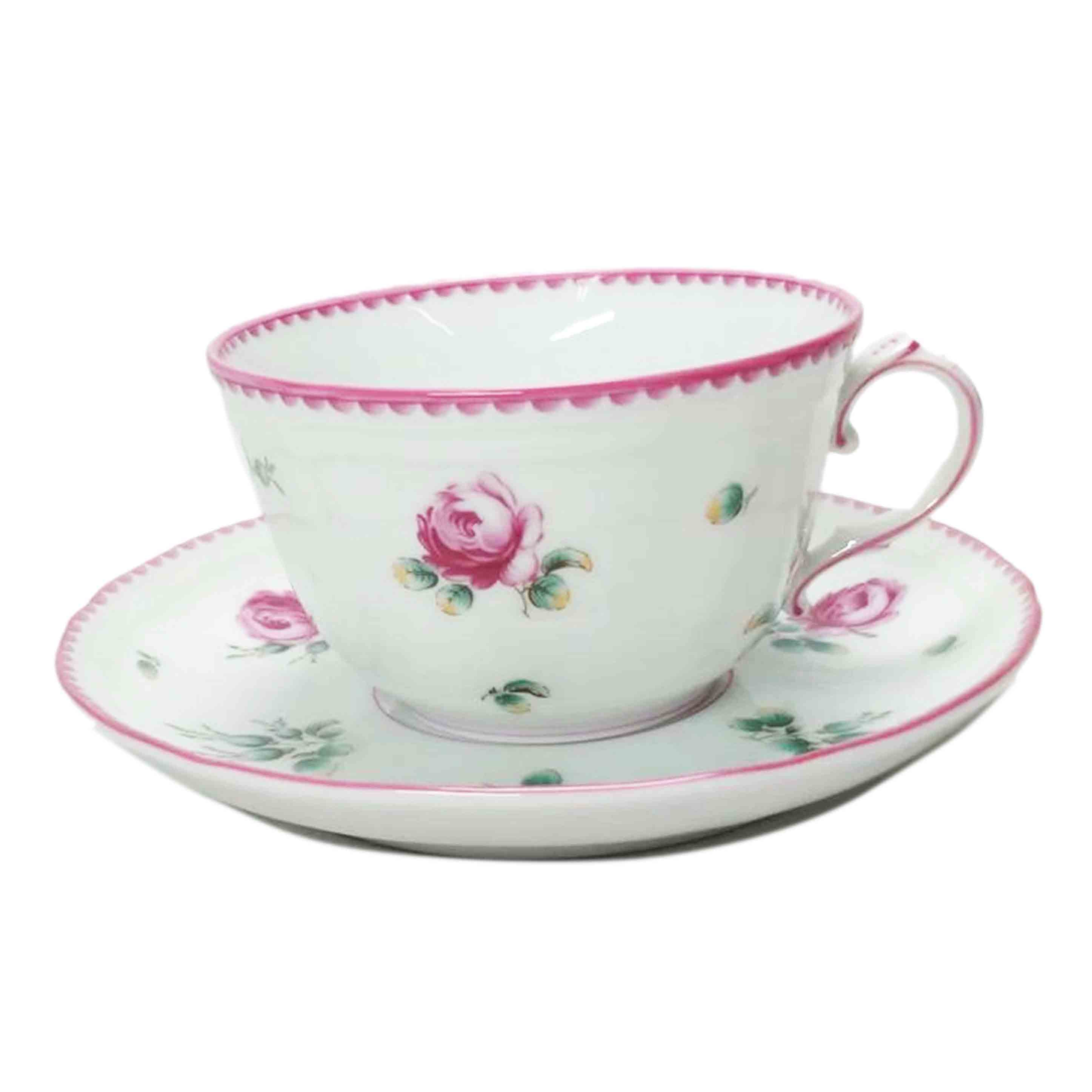 Richard Ginori リチャードジノリ/アンティークローズカップ&ソーサー//ABランク/52