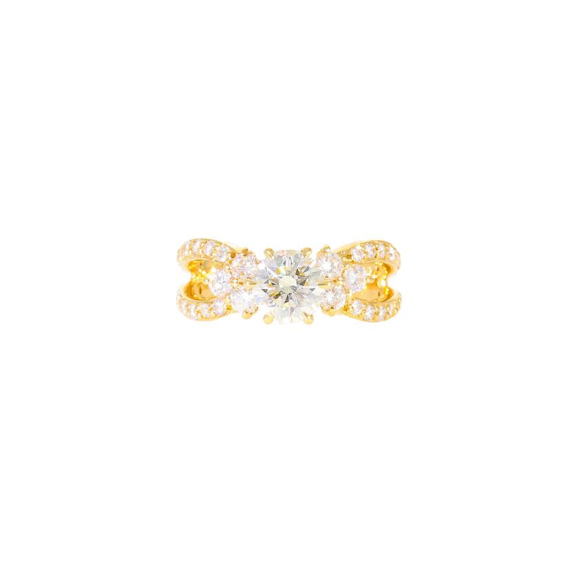 /◎K18ダイヤリング1.018/0.71ct//Aランク/59