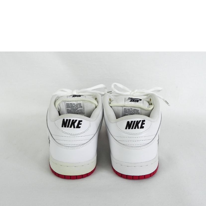 NIKE ナイキ/Supreme×NIKE DUNK LOW Varsity Red/White/CK3480-600//Aランク/81