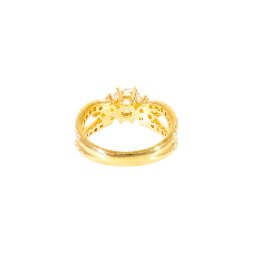 /◎K18ダイヤリング1.018/0.71ct//Aランク/59