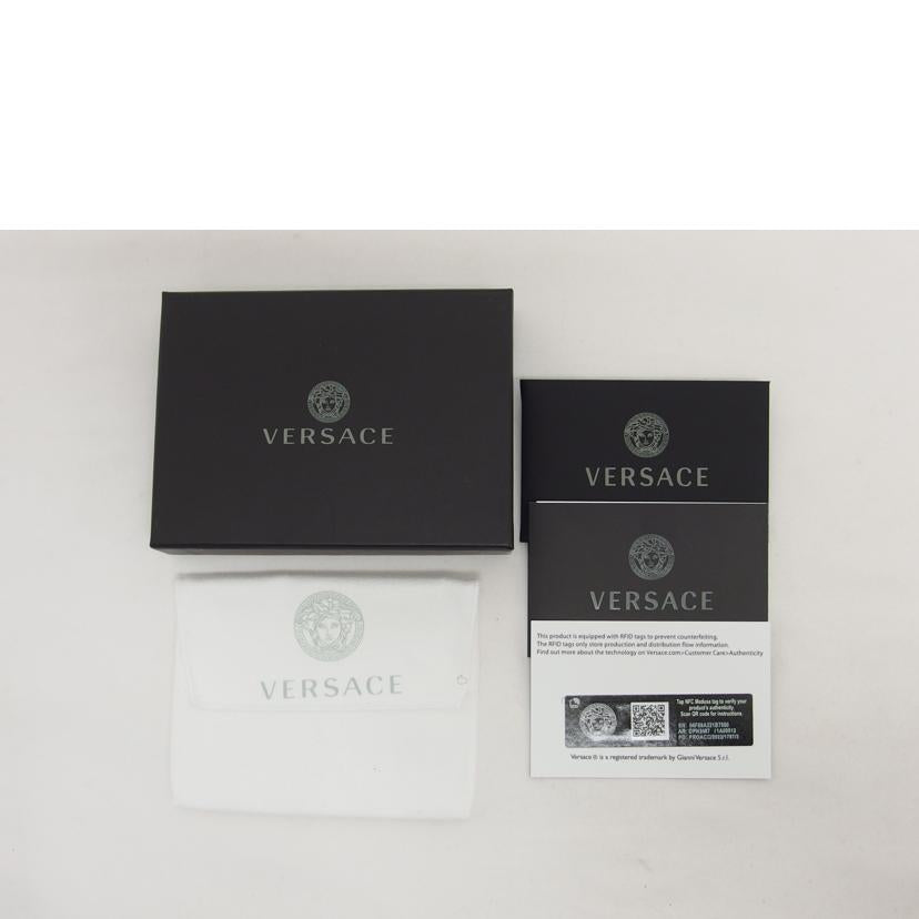 VERSACE ヴェルサーチェ/メドゥーサ ビギー/カードケース/ネオンイエロー/DPN2467/1A05512//04F***/Bランク/04